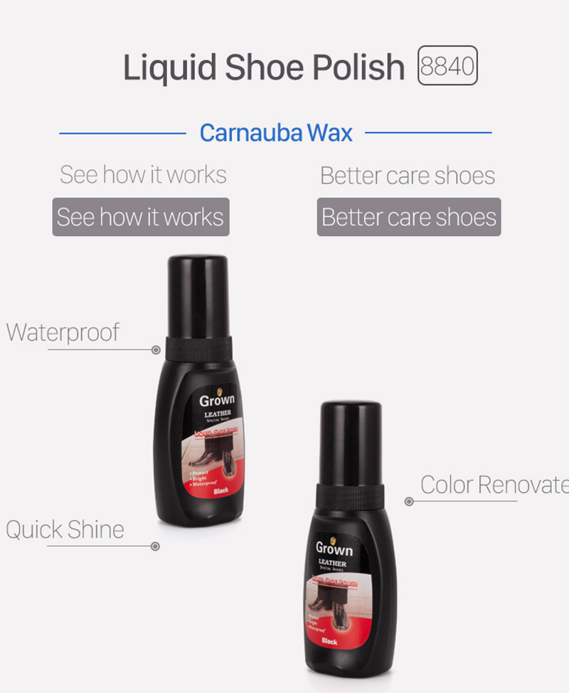 grown liquid shoe polish gr88401