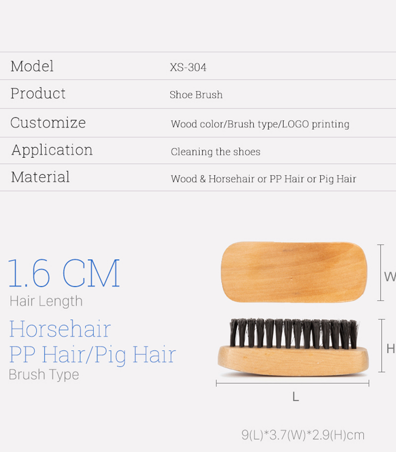 high quality horse hair brush 8